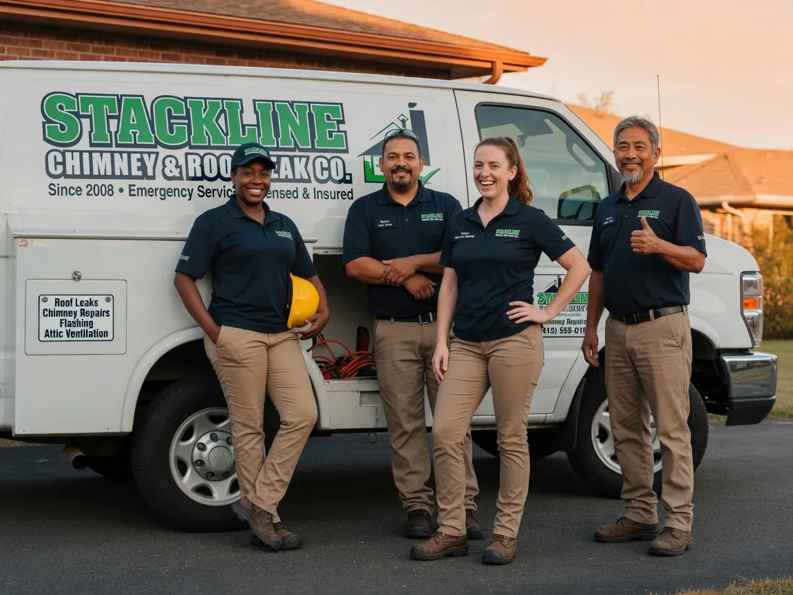 Chimney flashing repair company in Snyder, TX